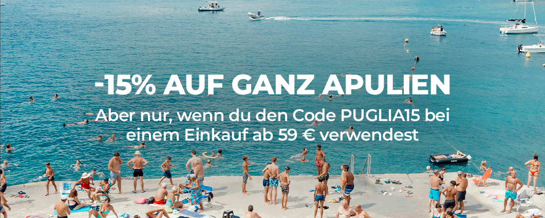 -15% AUF GANZ APULIEN