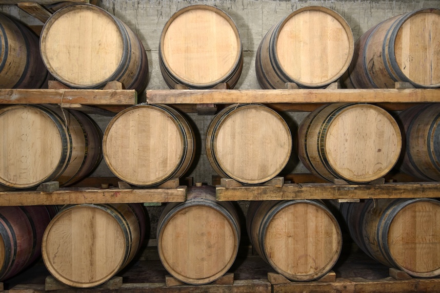 Reifung von Weinen - F�sser